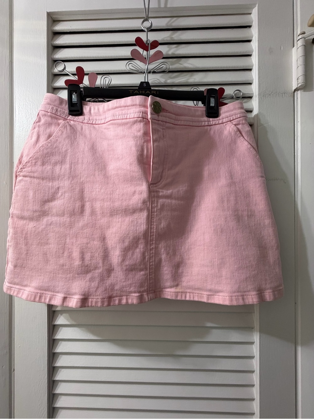 Lilly Pulitzer size 8 Pink Women's Denim skort